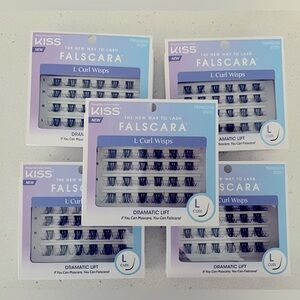 KISS Falscara L-Curl Lashes (5PK)